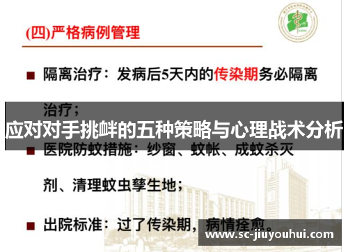 应对对手挑衅的五种策略与心理战术分析