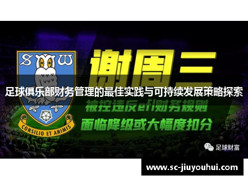 足球俱乐部财务管理的最佳实践与可持续发展策略探索
